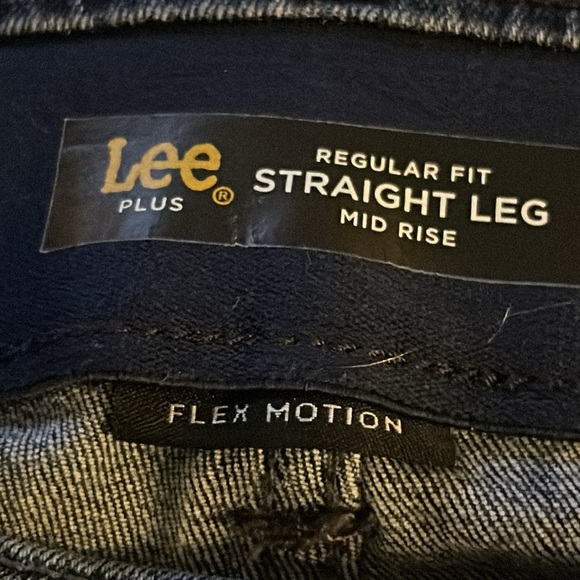 Womens Lee Flex Motion Straight Leg Jean Sz 16w - Picture 7 of 11